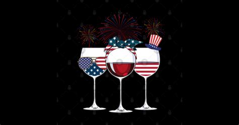 red white and blue wine