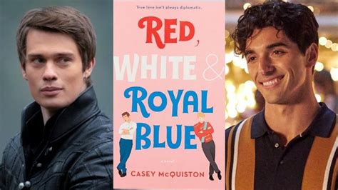 red white and royal blue movie cast