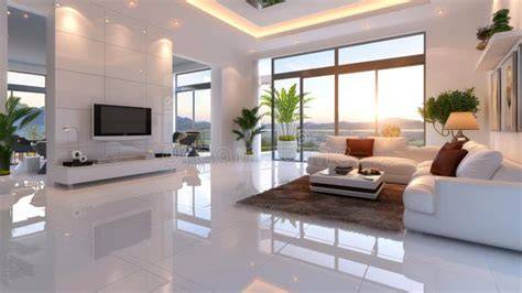 Red & White Apartment