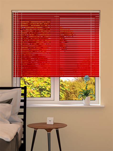 Bold and Beautiful: Elevate Your Space with Vibrant Red Window Blinds