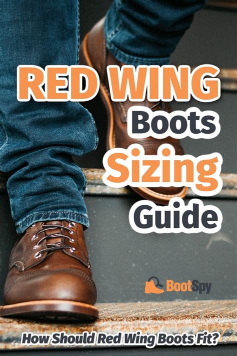 red wing boot sizes