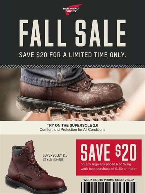 red wing boots coupons 2020