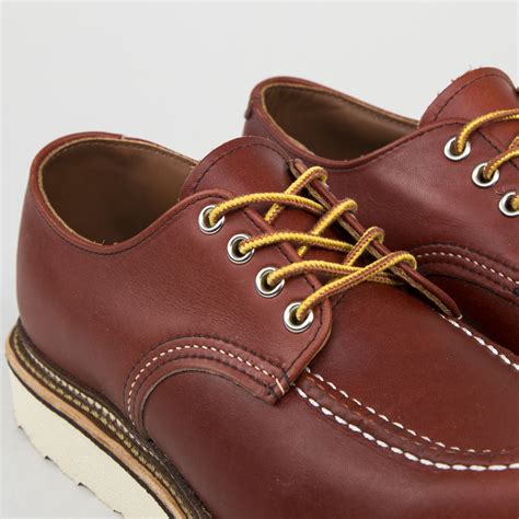red wing shoes moc toe