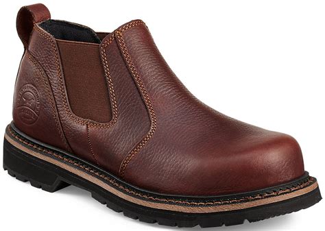 red wing slip on boot