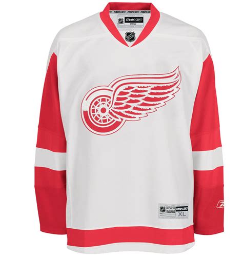 red wings away jersey