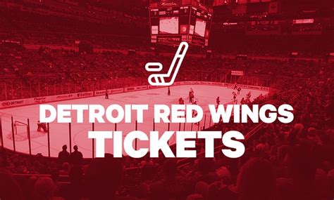 red wings club tickets