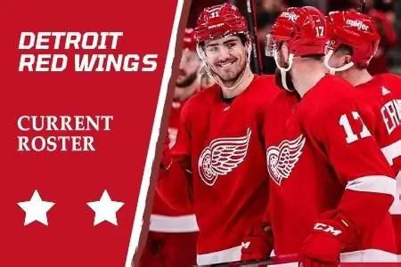 red wings current roster