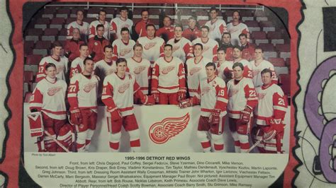 red wings roster 1990