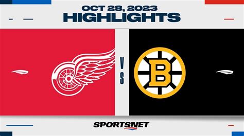 red wings vs bruins highlights