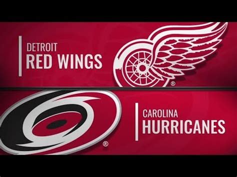 red wings vs hurricanes live stream