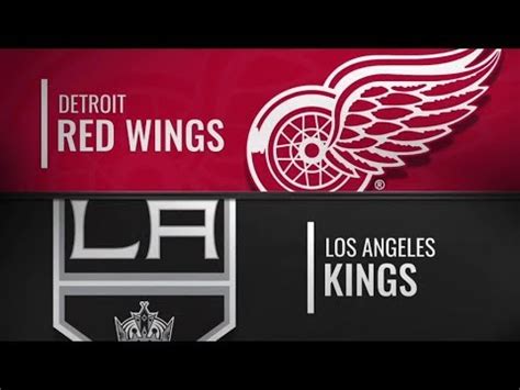 red wings vs la kings