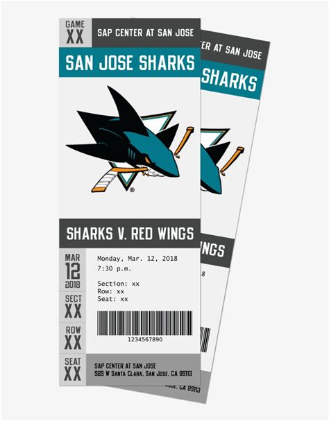 red wings vs sharks tickets