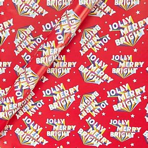 Red Wrapping Paper Asda