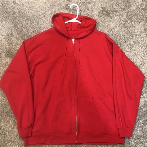 Red Zip Up