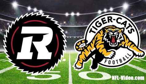redblacks vs tiger cats july 2022
