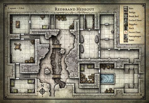 Redbrand Hideout Printable Maps