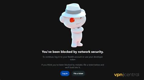 reddit blocked by network security