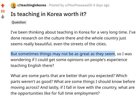reddit teaching in korea