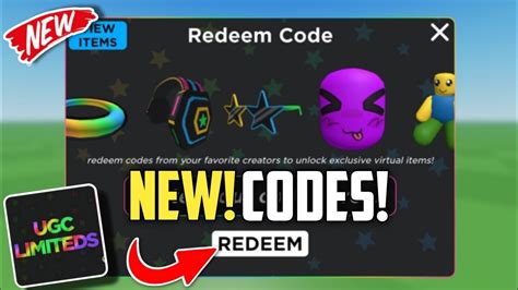 redeem ugc limited codes roblox