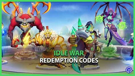 Redemption Code For Idle War