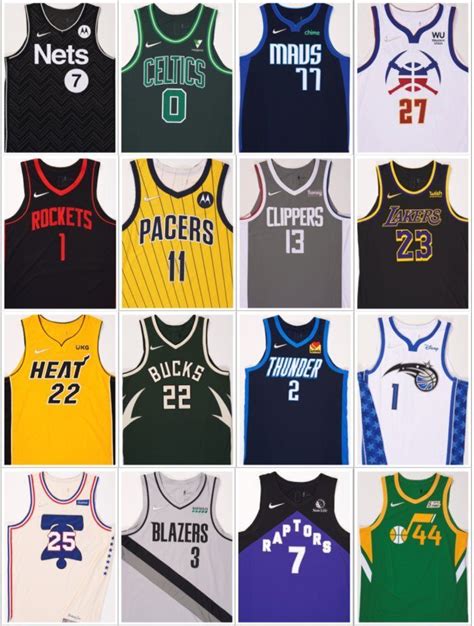 Redesigned Nba Jerseys