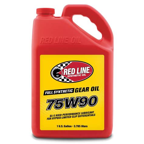 redline 75 90 gear oil