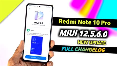 redmi note 10 pro update not showing