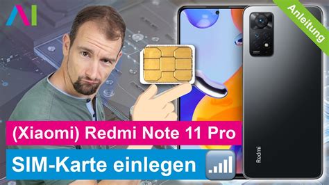 redmi note 11 sim karte einlegen deutsch