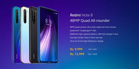 redmi note 8 specifications
