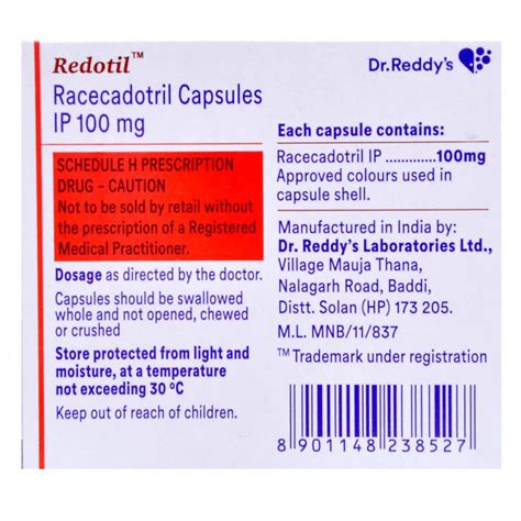 Redotil Cap Uses