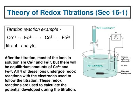 Redox Titration Definition With Examples