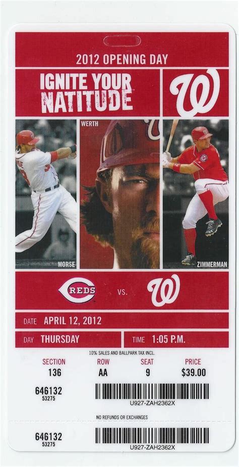 reds opening day tickets 2024