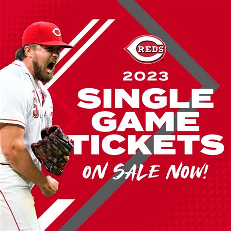 reds single game ticket prices