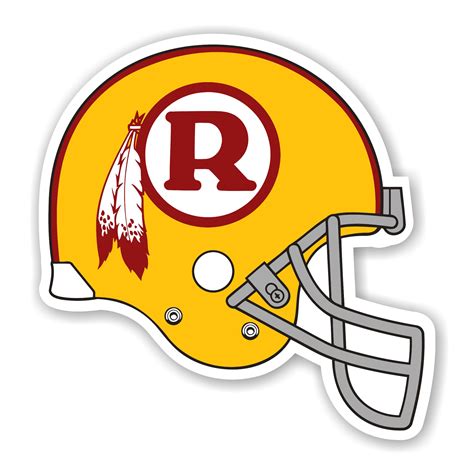 redskins helmet decals