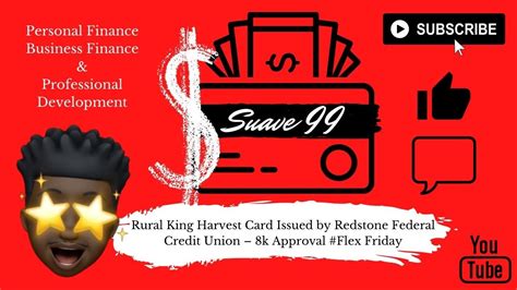 redstone federal credit union rural king card