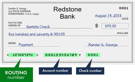 redstone routing number alabama