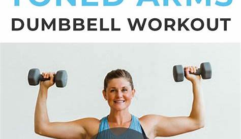 Reduce Arm Fat Using Dumbbells 15 Minute Workout At Home With For