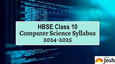 reduced syllabus of class 10 computer science