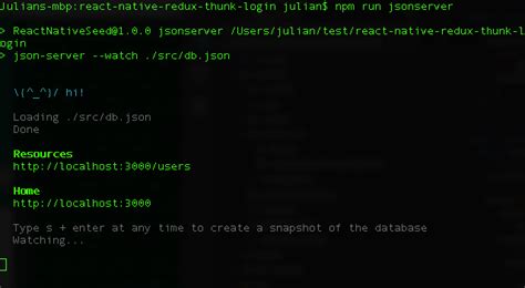 redux thunk in react native example