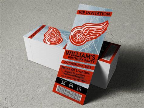 redwing hockey tickets gift card