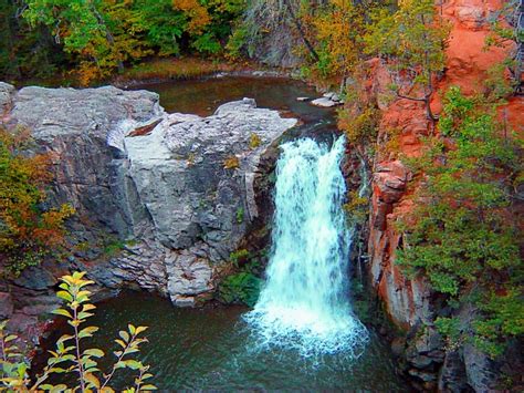 redwood falls mn waterfall