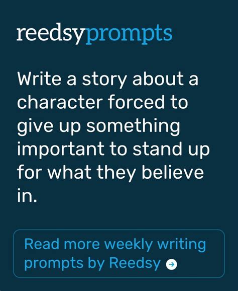 Reedsy.com Prompts
