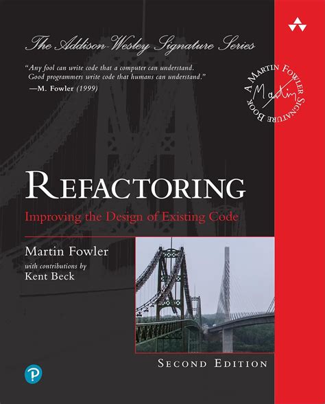 Awasome Refactoring Improving The Design Of Existing Code Pdf New
