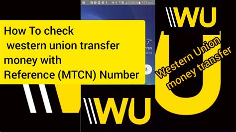 reference number western union
