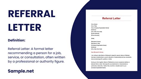 Expert Referral Letter Samples for Medical Professionals Inside