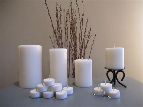 Refillable Pillar Candles