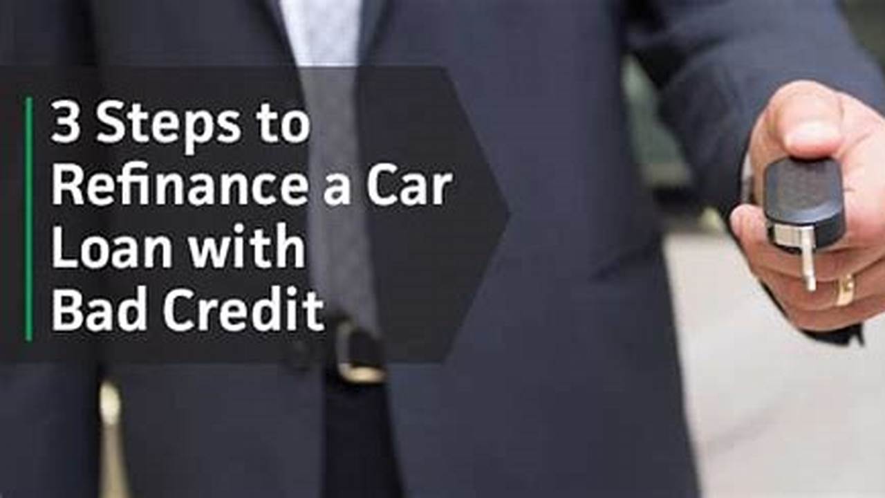 Refinancing a Car with Bad Credit: A Comprehensive Guide