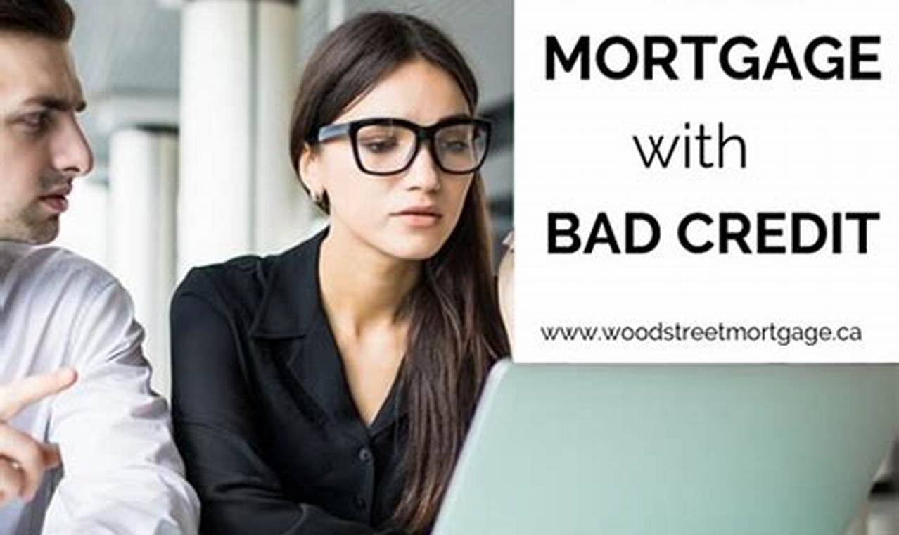 refinance a mortgage with bad credit