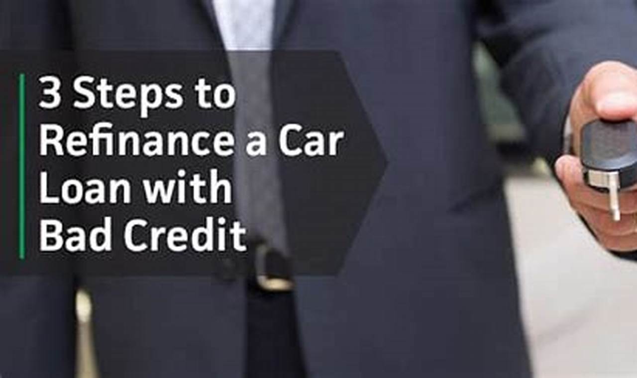 refinance auto loan bad credit