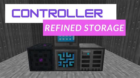 Refined Storage Controller Recipe